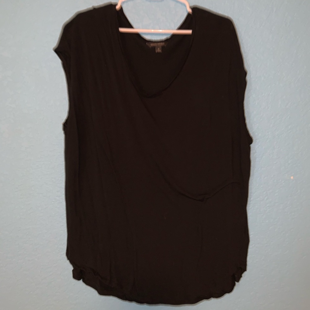 Banana Republic Plain Black Tee